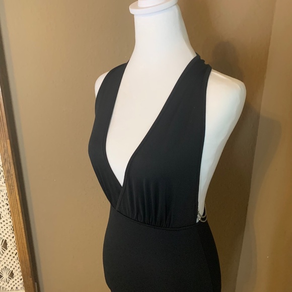 SHEIN backless sexy mini dress with chain back size small - Picture 3 of 15
